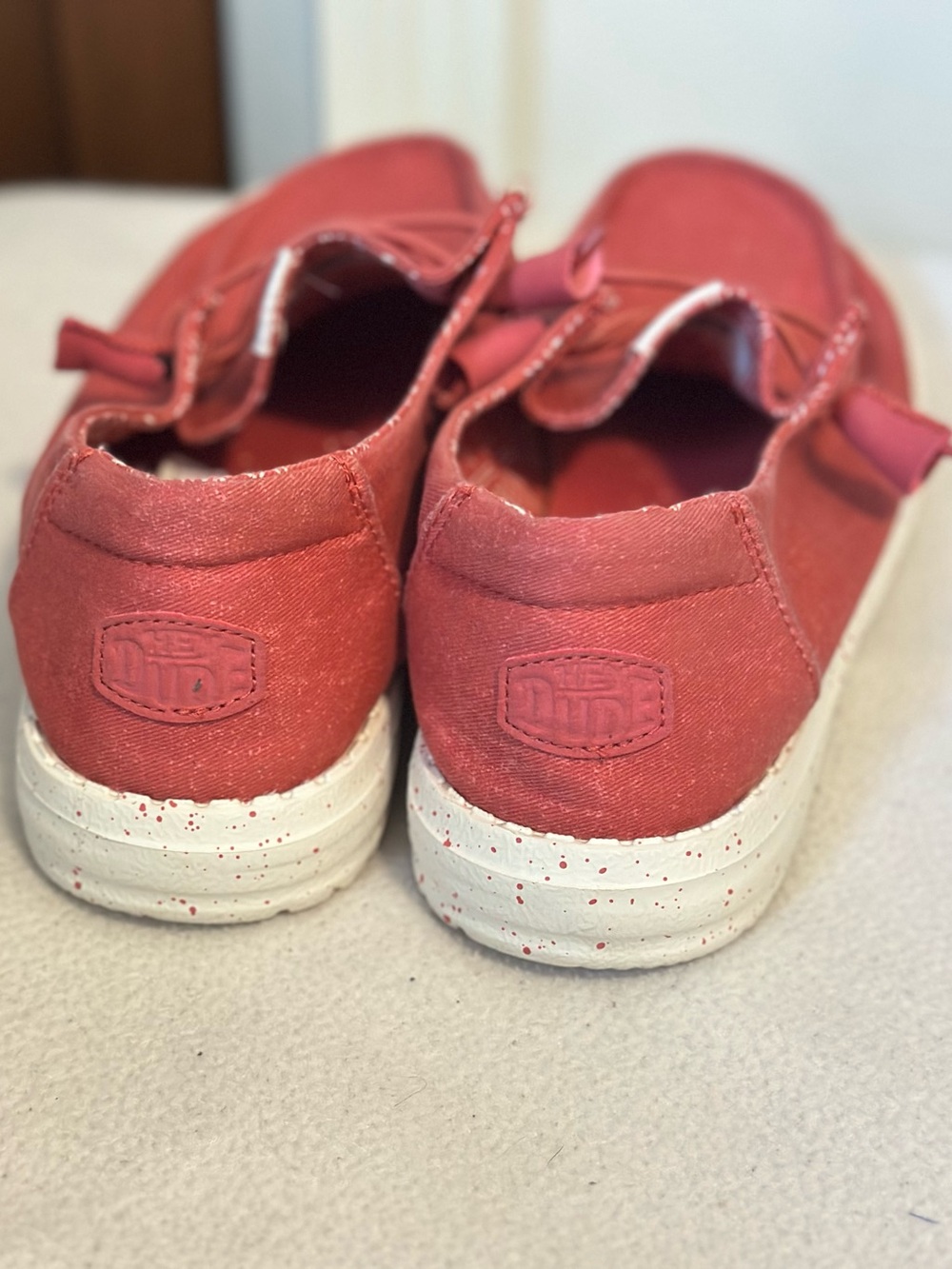 Hey Dude Women’s Canvas Slip-On Moccasins - Picture 3 of 5